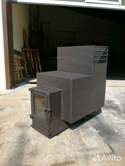 Банные печи, бак из нержавейки