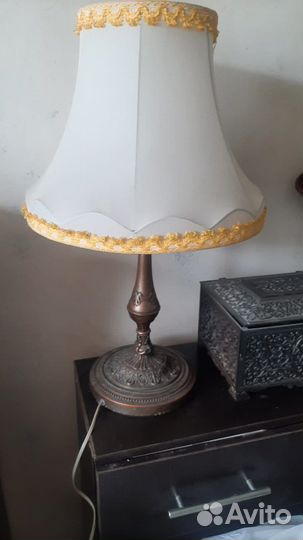 Лампа настоолная винтаж