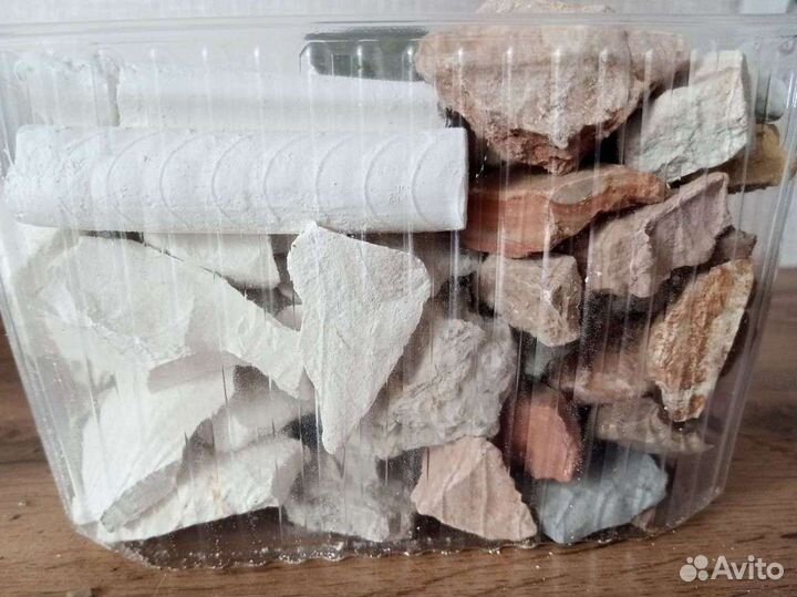 Ассорти мела и глины