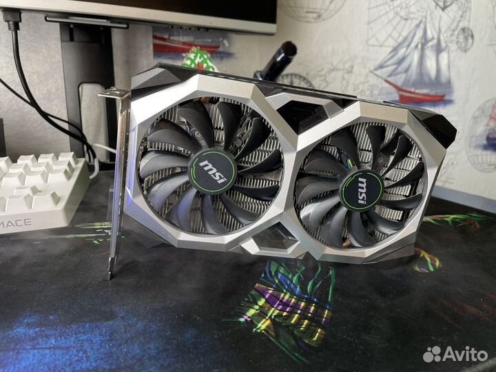 Видеокарта MSI GTX 1660 super Ventus XS OC 6GB