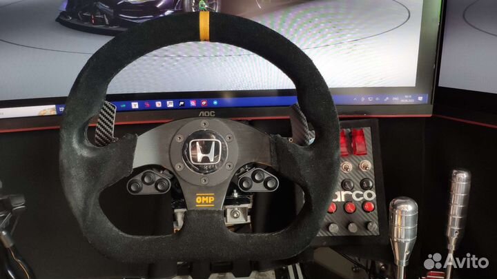 Fanatec podium hup+баранка omp+лепестки и кнопки