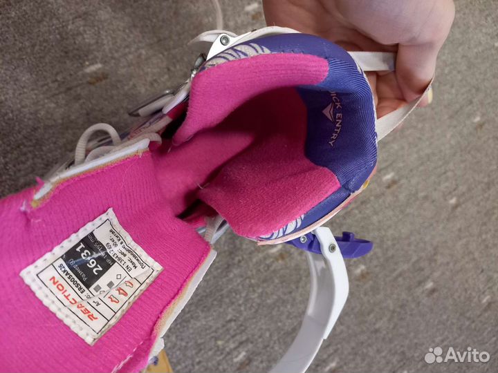 Роликовые коньки детские раздвижные размер 26-31