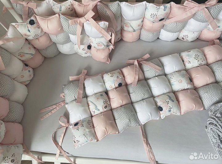 Бортики в кроватку