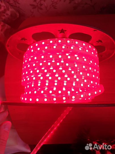 LED гибкий неон/лента 220В