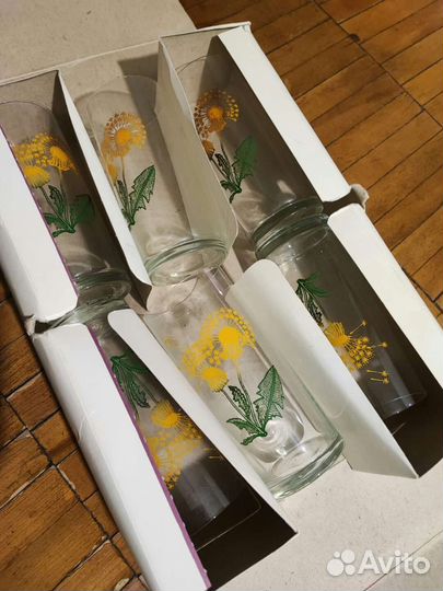 Кофейный сервиз, стаканы,тарелки, солонки