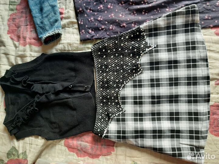 Пакет брендовых вещей на девочку 104-120