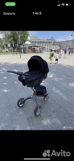 Коляска stokke xplory 2 в 1