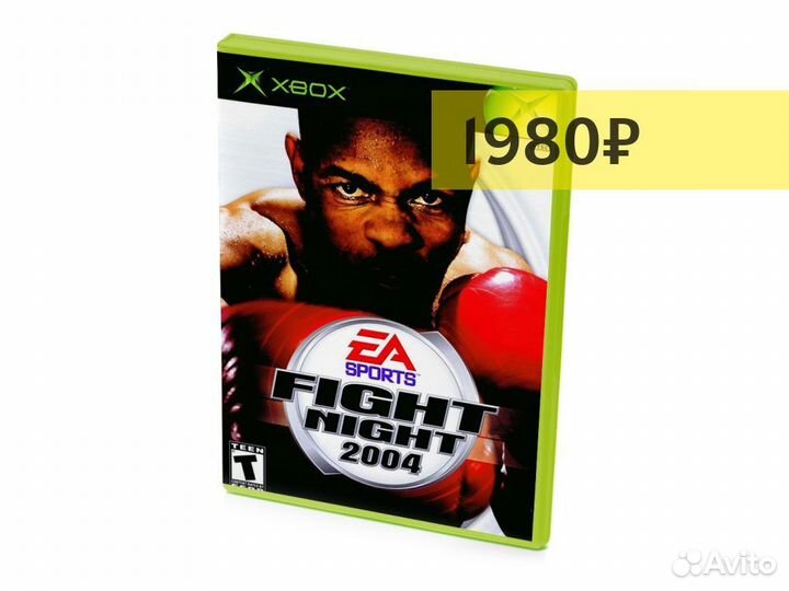 Fight Night 2004, б/у, английский (Xbox)