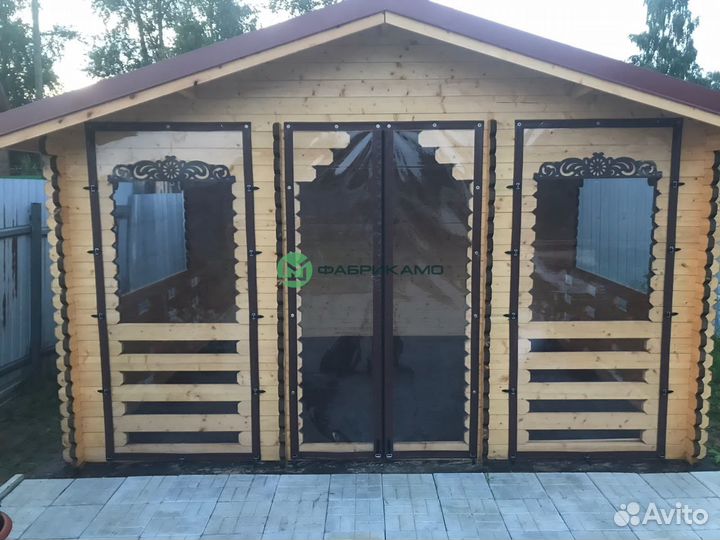 Мягкие окна в дом