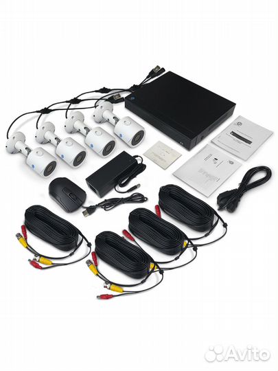 Готовый комплект видеонаблюдения BarTon AHD/TVI/CV
