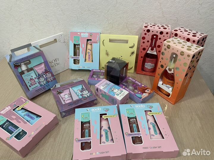 Подарочные наборы, парфюм soft side