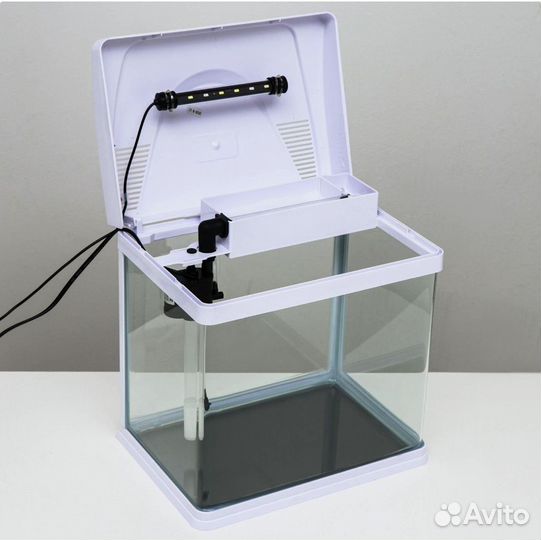 Аквариум, LED-лампа, фильтр, 18 л