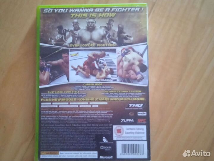 UFC 2010 на XBox 360