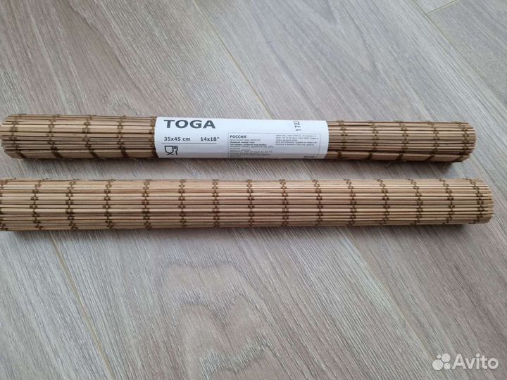 Новые салфетки под приборы Тога Икея