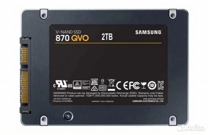 Новый Накопитель SSD Samsung SATA III 2TB