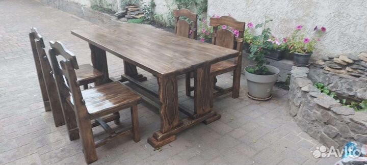 Стул, стол, скамья