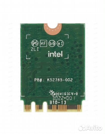 Wi-Fi 6e адаптер Intel AX210NGW