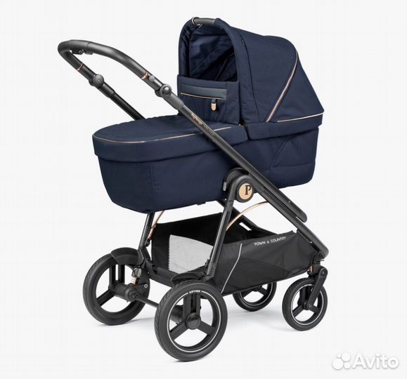 Коляска 2 в 1 Peg Perego Veloce TC Blue Shine