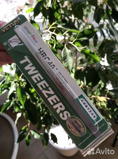 Пинцет Vetus для наращивания ресниц