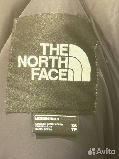 The north face пуховик