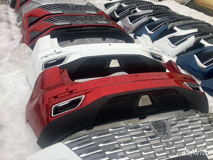 Бампер changan cs55 plus передний задний