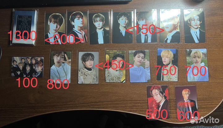 Карты enhypen dark blood