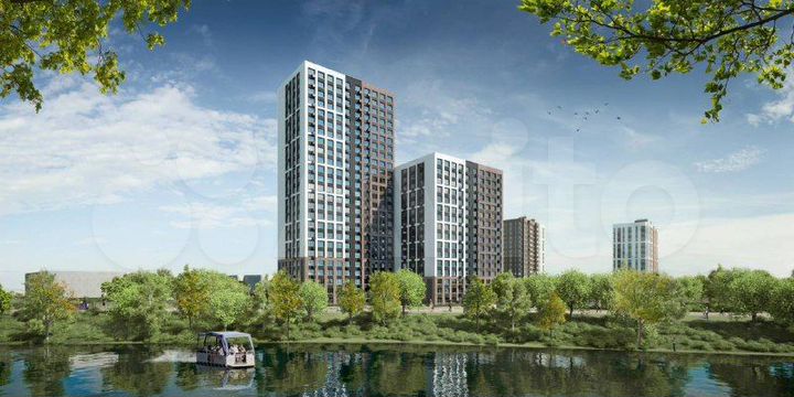 1-к. квартира, 45 м², 6/25 эт.