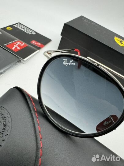 Очки ray ban ferrari новые