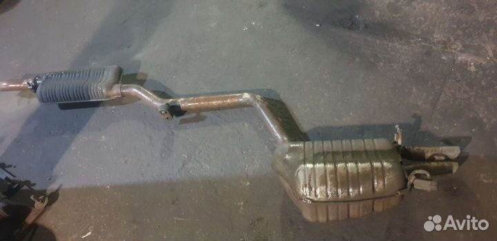 Глушитель мерседес w204 1.8 турбо