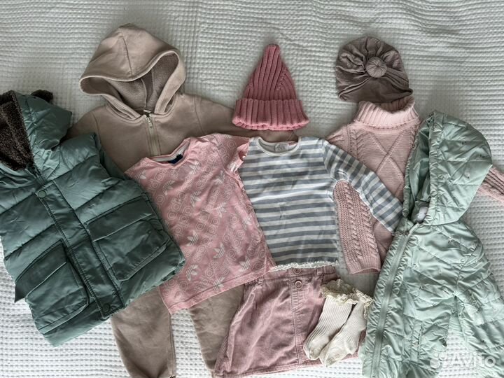 Капсула для девочки вещи пакетом 18-24 месяца 92