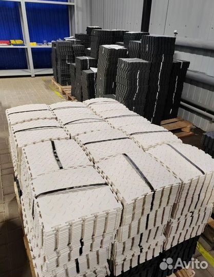 Пвх плитка в производственное помещение