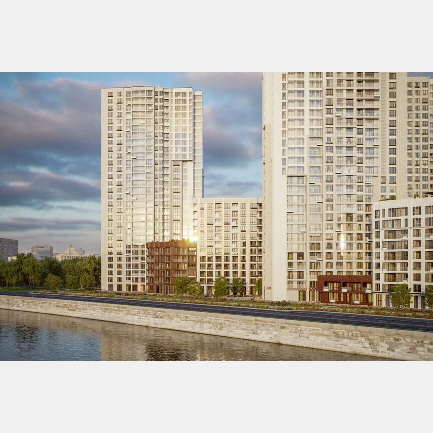 2-к. квартира, 70,8 м², 3/16 эт.