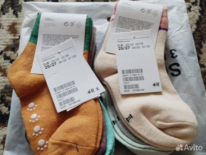 Носки h&m для девочки 25-27 размер