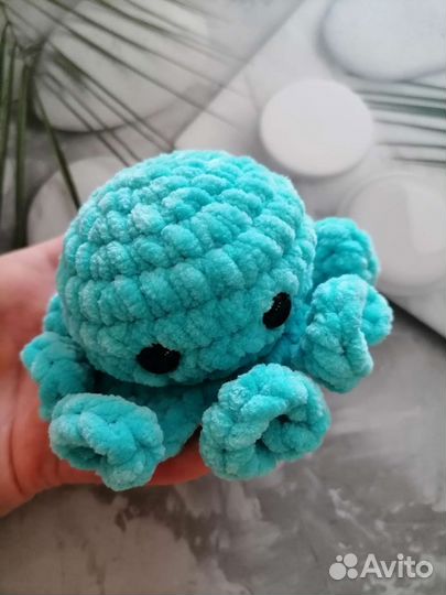 Вязаный осьминожка