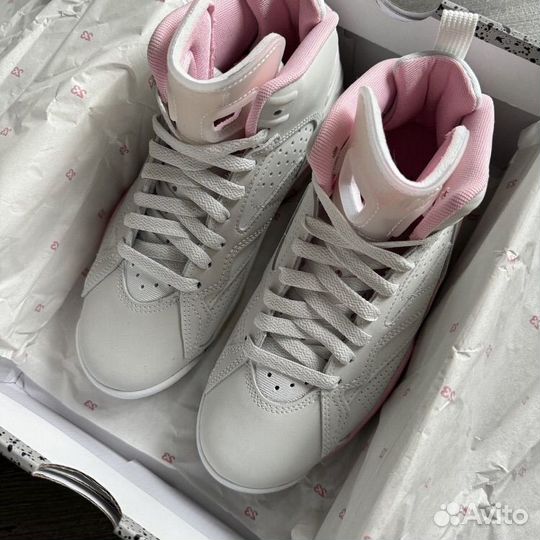 Nike air jordan 6 MVP shy pink (оригинал )