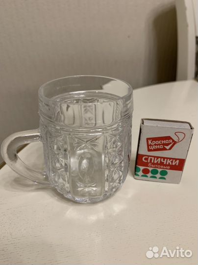 Кружки хрусталь СССР 12 шт