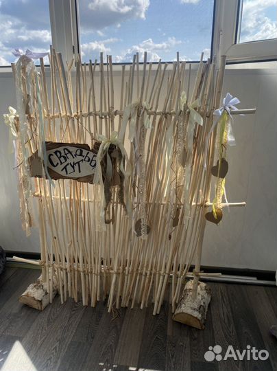 Забор для декора