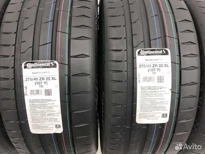 Continental ContiSportContact 7 275/40 R22 107Y