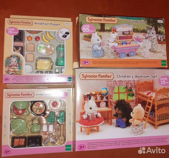Новые наборы Sylvanian Families (оригинал)