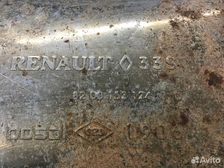 Глушитель основной Renault Megane II 2002-2009