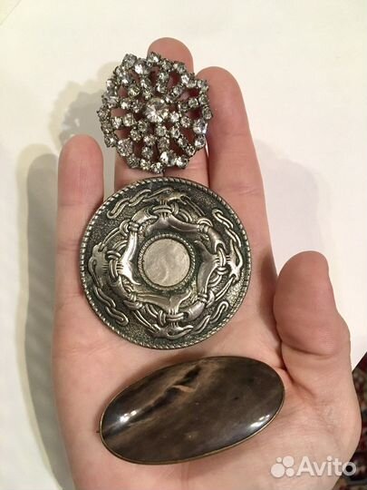 Винтажные броши СССР