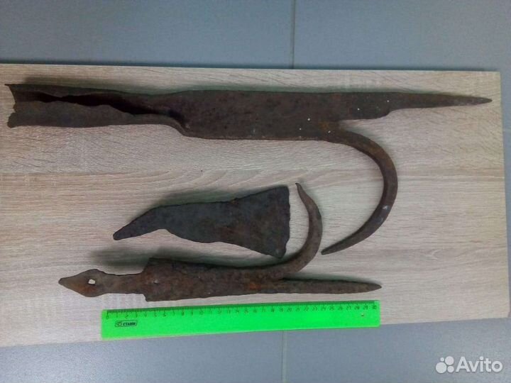 Пожарный багор и топор