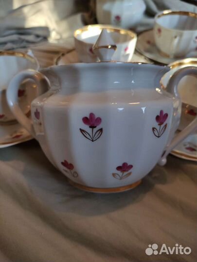Чайный сервиз Вербилки 1954 год
