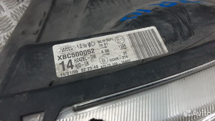 Фара левая land rover discovery 3 3-9 дней