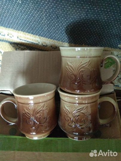 Набор кружек керамика 6 штук