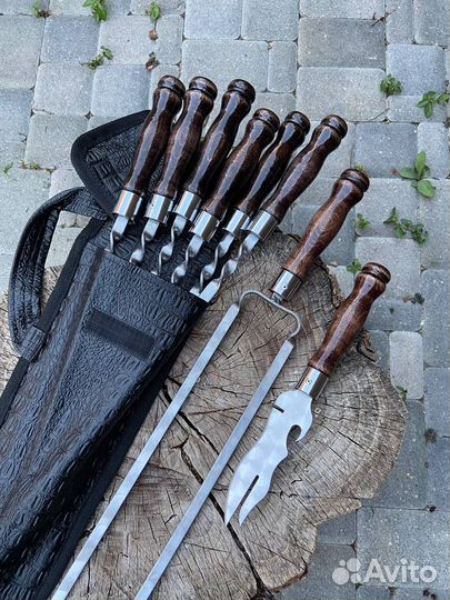 Подарочный шашлычный набор шампуров опт/розница