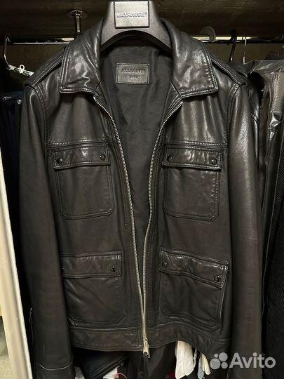 Кожаная куртка AllSaints
