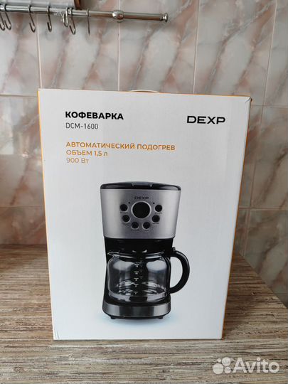 Кофеварка Dexp DCM-1600
