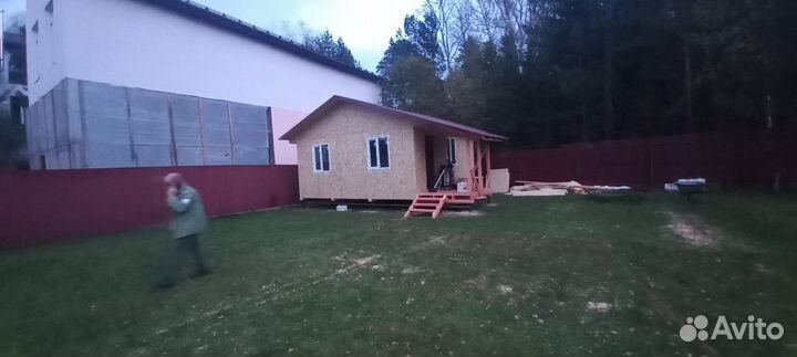 Каркасные дом 6х6м утеплённый Каркас дом 150х50м