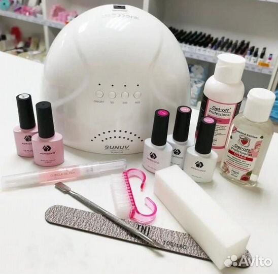 Готовые наборы для маникюра гель-лаком